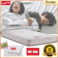 SLUMBERKIDS Firmline Mattress Slumberland (10 Years Warranty) FREE SHIPPING + GIFT / Tilam/ bed (Single/Super Single)