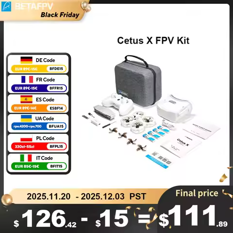 BETAFPV Cetus X FPV Kit Brushless Quadcopter