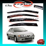 (4 Pintu ) Air Press Perdana V6  Window Tingkap kereta Door Visor Mugen Move Small Tingkap Kereta Wi