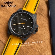 *Ready Stock*ORIGINAL Balmer 9191G Limited Edition Automatic Silicone Rubber Sapphire Glass Water Re