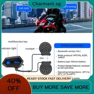 CHARMANT  M01 Motorcycle Wireless Headset Bluetooth-compatible Earphone for Helmet