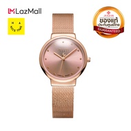 Julius นาฬิกาข้อมือ JA-426L หน้าปัดกลม สายสแตนเลสถัก แบรนด์เกาหลี แฟชั่นฮิตของแท้ ✨สินค้าประกันศูนย์
