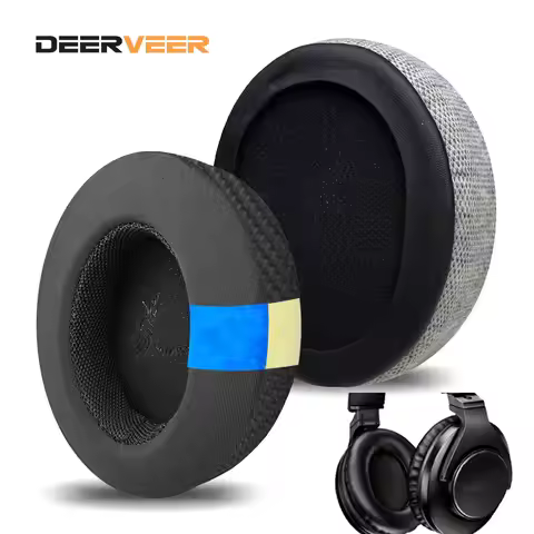 DEERVEER for Shure-SRH440 SRH840 SRH1440 SRH1840 SRH940 SRH240 Headphones Replacement Earpad Ear Pad