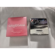 PRELOVED GLAD2GLOW G2G CUSHION REFILL 01 BUTTERCREAM LOOSE POWDER 00 MILKSHAKE