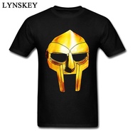 High Quality T Shirt Gold Mask Mf Doom Custom 3D Printed Mans Short Sleeve T-shirts Black Cool Cloth