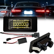 2PCS Car No Error Canbus Led License Number Plate Lights Bulb For Audi A1 A4 B8 A5 S5 A6 S6 A7 Q5 TT