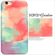 【Sara Garden】客製化 手機殼 蘋果 iPhone6 iphone6S i6 i6s 潑墨 水彩 撞色 彩虹 保護殼 硬殼