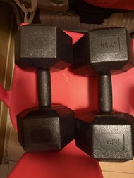 10KG 六角啞鈴