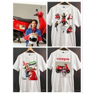 VESPA X IQBAAL RAMADHAN BAALE T-SHIRT | VINTAGE VESPA Motorcycle T-Shirt