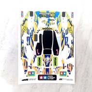 Crimson Glory Sticker - Mooney VR46 - Body biru - Vinyl Laminating Doft