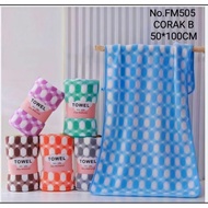 SPORTS TOWEL, SOFT TOWEL 50 X 100, SMALL TOWEL