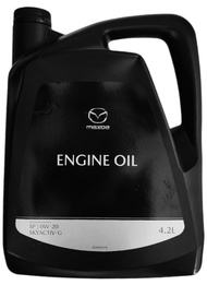 MAZDA น้ำมันเครื่อง NEW โฉมใหม่ล่าสุด สังเคราะห์ 0W20 + กรองน้่ำมันเครื่อง + แหวน FULLY SYNTHETIC 0W