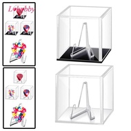 Lohobby Guitar Pick Display Box Plectrum Case with Stand Display Container 1.97x1.97x1.97inch Guitar