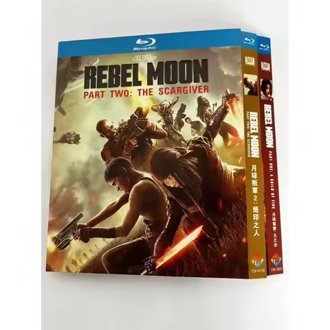 Rebel Moon: A Child of Fire and The Scargiver (2024) 2 -Disc New Blu-ray disc