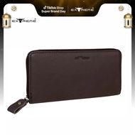 (RW910-7R/8R/9R) Extreme Leather RFID Long Zip Around Energy Wallet |   Genuine Cowhide Long Wallet 