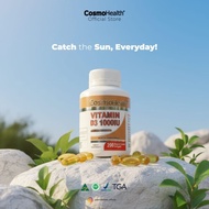 CosmoHealth Vitamin D3 1000iu 200 Softgels