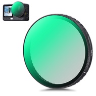 K&F Concept Screw On/Snap on Filter  for DJI OSMO Action6 CPL/UV/Black 1/4/ND 8/ND16/ND32/ND64/ND256