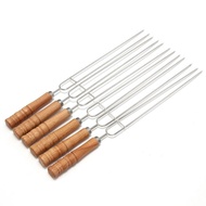 [Sst baking stick]Stainless Steel BBQ Stick Chicken Wings BBQ Stick Household Outdoor Barbecue Tools