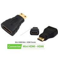 Medium to Large Hdmi Converter - Small HDMI to Large HDMI Converter for PC, LAPTOP, TV, Tablet