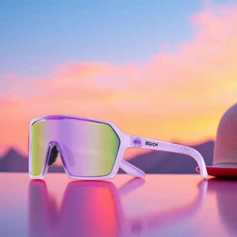 SCVCN Cycling Sunglasses Men Photochromic Glasses Fashion for Women Bike Mountain Road Bicycle Eyewe