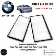 2PC - BMW E65 • E66 • E32 • B7 • 760Li • 750i • 745i • 740Li • 735i • 730Ld • 730i • 730d Car Aircon