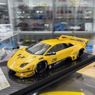 VIP Model 1:18 Diecast Lamborghini Murcielago GT EVO Yellow Vehicle Model Car Collection Limited Edi