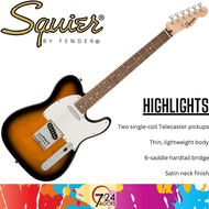 Fender Squier Bullet Telecaster Electric Guitar Laurel FB Brown Sunburst Fender Guitar fender teleca