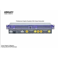 Original ASHLEY MQX215 Equalizer
