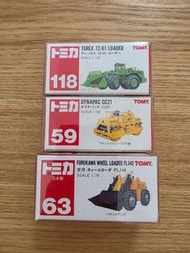 Tomica 59 63 118 日本製