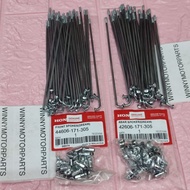 HONDA C70 GBO EX5 DREAM FRONT REAR SPOKES JEJARI RIM ORIGINAL THAI HONDA WINNYMOTORPARTS