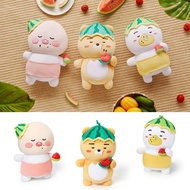 KAKAO FRIENDS Green Vacation Mini Nap Pillow Soft Plush Stuffed Toy Doll - Watermelon Ryan / Apeach / Tube
