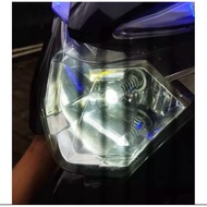 WAREHOUSE SALE H6 LASER MOTORCYCLE LED LIGHTS 2 COLORS H6 LASER MOTORCYCLE UNIVERSAL H6 MOTORCYCLE L