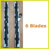 ✯ (PAIR)  SHUTTERBEST Jalousie Frame 4Blades to 7Blades Single Control