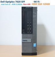 Dell Optiplex 7020 SFF -intel Core i5 - 4590 3.30GHz -Ram 4GB -HDD SSD 120GB -Wi Fi