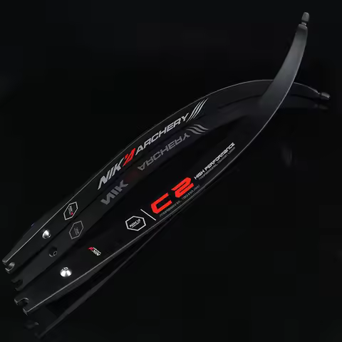 Archery ILF Recurve Bow Limbs C2 H25-68" Carbon 12-50LBS Hunting Target Shoting Bow and Arrow Access