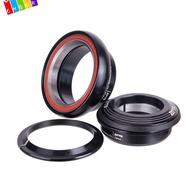 CHAAKIG Straight Tapered Fork, 3434S Durable Bicycle Headset,  4252ST Headset Accessories 4444S Road