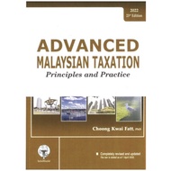 Advanced Malaysian Taxation 2022 23rd Edition (Colour Cover Page with Comb Binding)