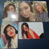 MAMAMOO Hwasa Official Photocard Set