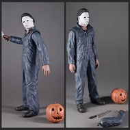 Halloween 8-Inch Moonlight Panic Miles Michael Arm Swingable Ornament Model Figure