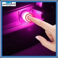 [JTFY] USB LED Bright Car Light Neon  Ambient Lamp Light Car Accessories