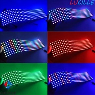 LUCILLE WS2812B LED Panel, 8x8 16x16 8x32 DC5V Flexible LED Matrix, LED Strip Pattern Programming Fl