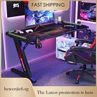 Esports Table Desktop Carbon Fiber Office Desk Bedroom Couple E-sports Game Table hewenjie6.sg