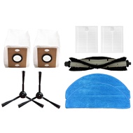 Robot vacuum cleaner main brush/side brush/dust bag/filter/Mop Cloth compatible with iLife A30 A30 p