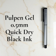 Kaco Pena Pulpen Gel 0.5mm TUBE Roller Quick Dry Black Ink 1 PCS - K80