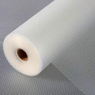 5 Roll Clear Black Shelf Liner, Small Non-Slip Cabinet Liner, Clear Non-Adhesive Drawer Liner, EVA W