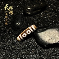 Dzi Beads Dzi Beads Dzi Beads Dzi Beads [Bracelet/Necklace] Five-Eyed Dzi: P137-8