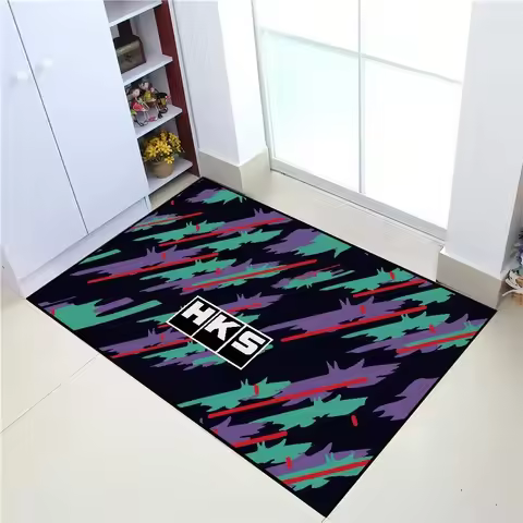 Small SPORTS CAR Carpet Rug Carpet HKS Home Decor Bedroom JDM Mat Hallway Balcony Carpet Entrance Do
