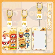 Can Hang Bag Student Card Holder Retractable Rope Meal Card Campus Card Traffic Bus Card Access Cont