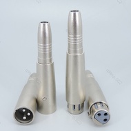 6.35mm 6.5mm Mono Female Jack connector to 3 Pin XLR Male female Plug to 1/4 Inch Audio Mic metal Ad