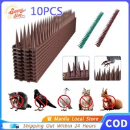10PCS Fence Bird Spikes 45cm Anti Bird Cat Repellent Spike Cat Deterrent Spikes Security Fence Spike